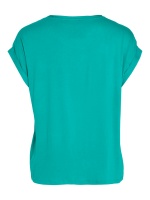 Vila Viellette Satin Top Grön